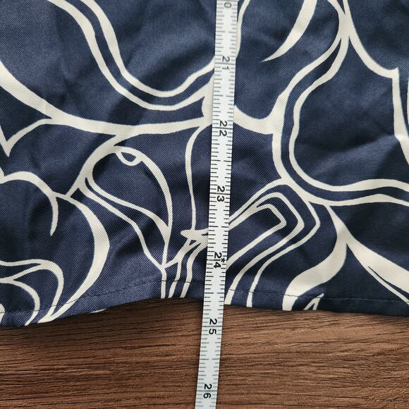 Weekend Max Mara Babila Silk-Twill Button Down Shirt M Designer Quiet Luxury - Picture 7 of 7